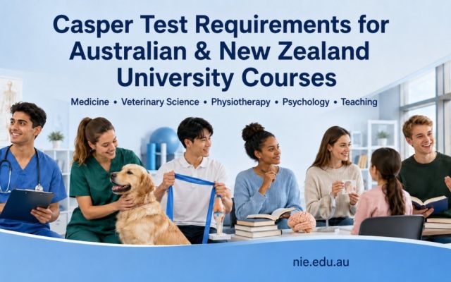 Which University Courses Require Casper Test in Australia and New Zealand?