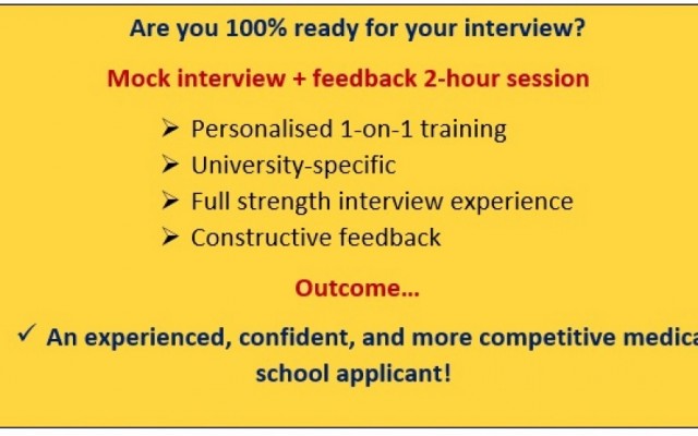 University-specific 1-on-1 Coaching: Mock Interview with Constructive Feedback